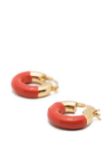 Immagine di Fersera | Red Enamel Earrings