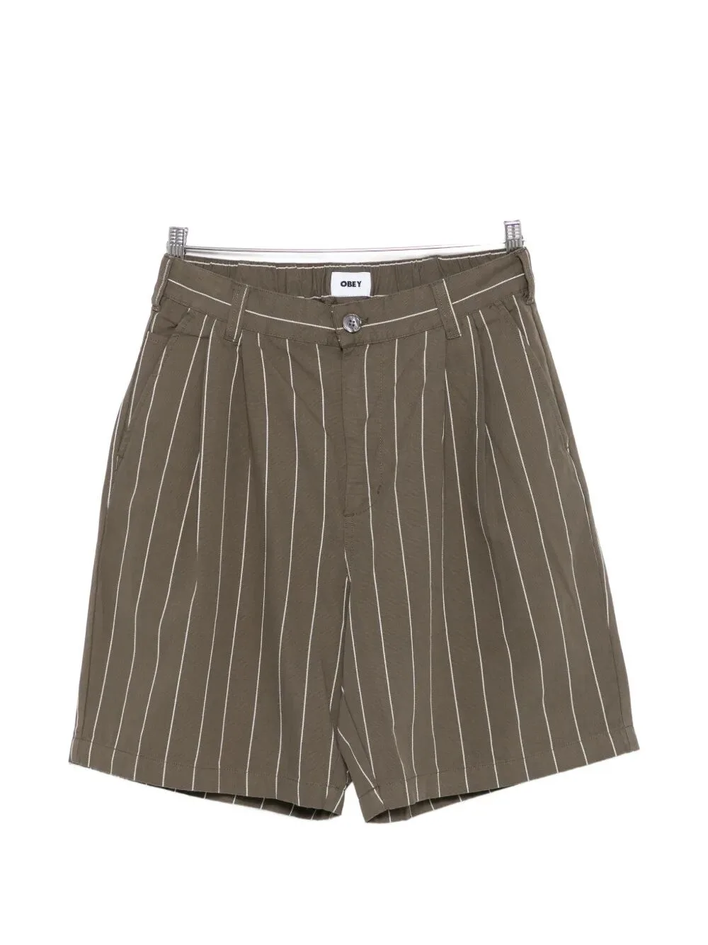 Picture of Obey | Foster Stripe Pleated Short