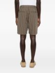 Picture of Obey | Foster Stripe Pleated Short