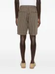 Picture of Obey | Foster Stripe Pleated Short