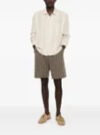 Picture of Obey | Foster Stripe Pleated Short