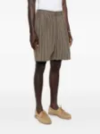 Picture of Obey | Foster Stripe Pleated Short