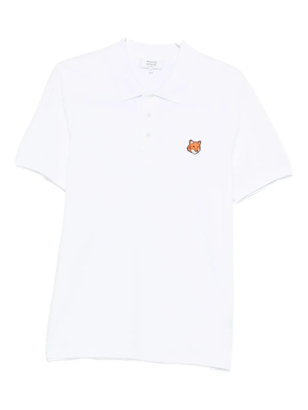 Picture of Maison Kitsune | Fox Head Regular Polo