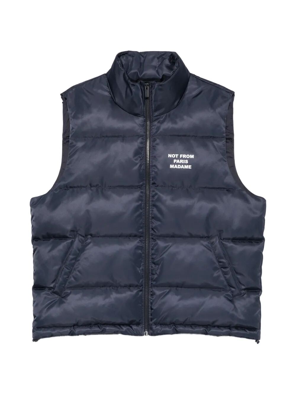 Picture of Drole De Monsieur | Slogan Sleeveless Down Vest