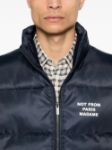 Picture of Drole De Monsieur | Slogan Sleeveless Down Vest