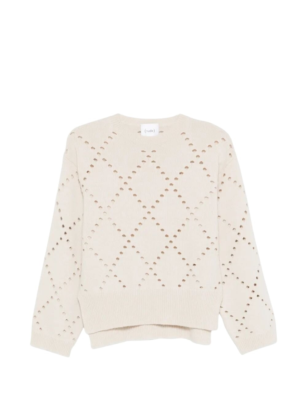 Immagine di Nude | Perf Argyle Crewneck 