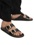 Picture of Birkenstock | Arizona Db Hex Shine Black