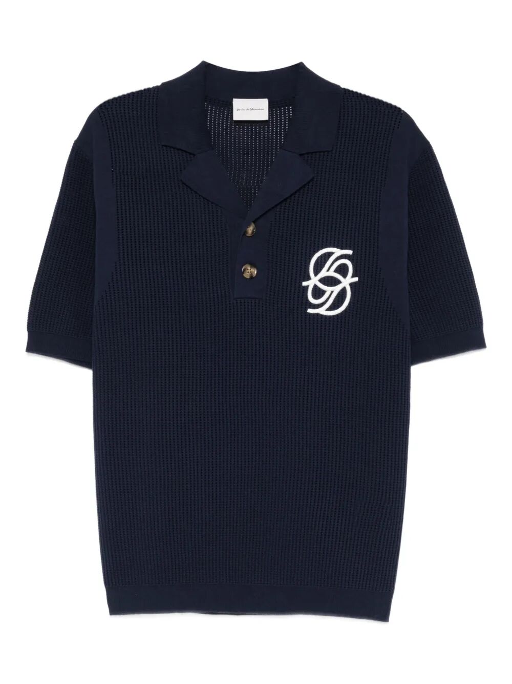 Picture of Drole De Monsieur | Polo Maille Monogramme