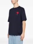 Picture of Drole De Monsieur | T-Shirt D Hibiscus Brodee