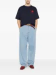 Picture of Drole De Monsieur | T-Shirt D Hibiscus Brodee