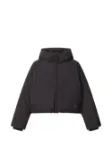 Picture of Maison Kitsune | Cropped Hooded Puffer