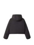 Picture of Maison Kitsune | Cropped Hooded Puffer