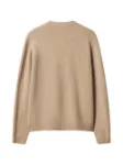 Picture of Maison Kitsune | Fox Head Intarsia Merino Cardigan