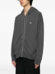 Picture of Maison Kitsune | Fox Head Zipped Oversize Hoodie