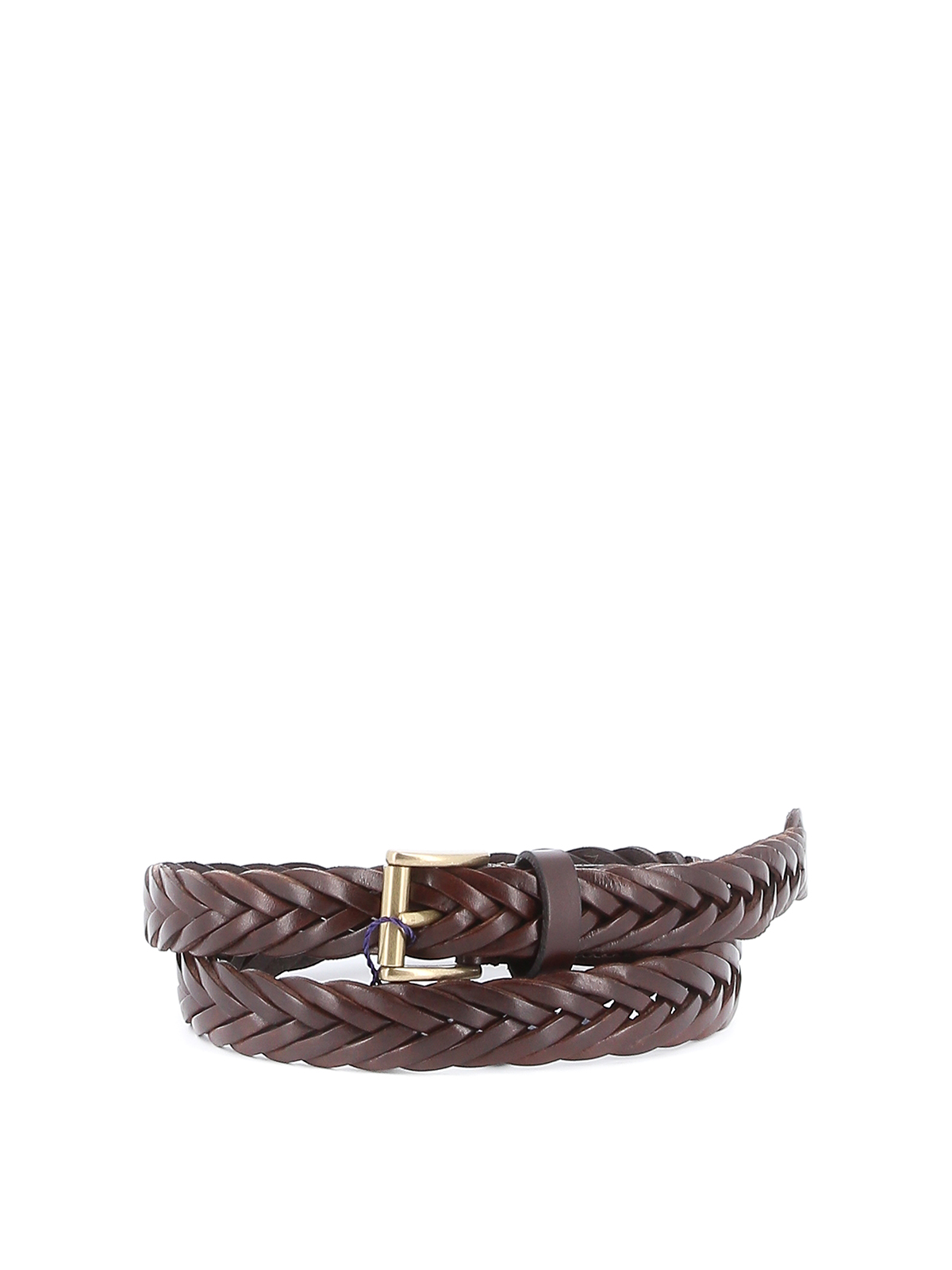 Picture of Andersons | Leather Braid Belt