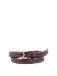 Picture of Andersons | Leather Braid Belt