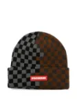 Picture of Sprayground | Half And Half Checkered Beanie