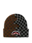 Picture of Sprayground | Half And Half Checkered Beanie