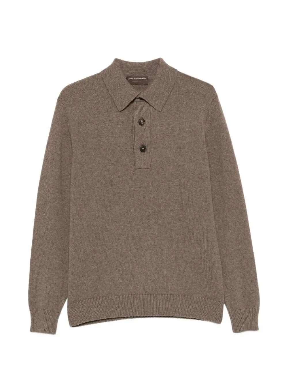 Picture of Filippo De Laurentis | Long Sleeve Polo Shirt