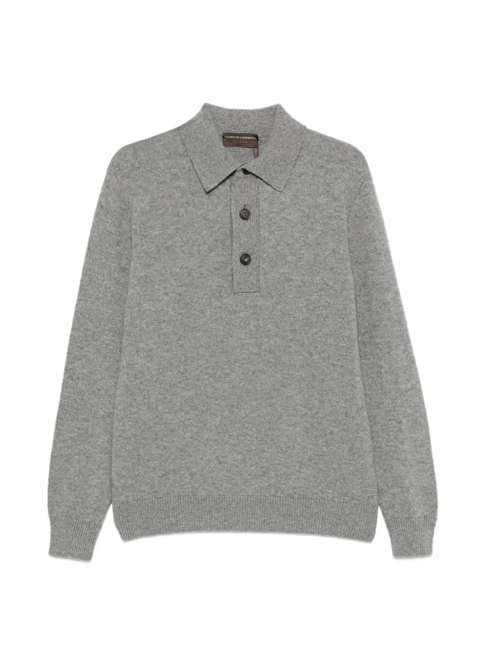 Picture of Filippo De Laurentis | Long Sleeve Polo Shirt