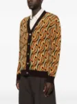 Picture of Drole De Monsieur | D Mirror Abstrait Cardigan