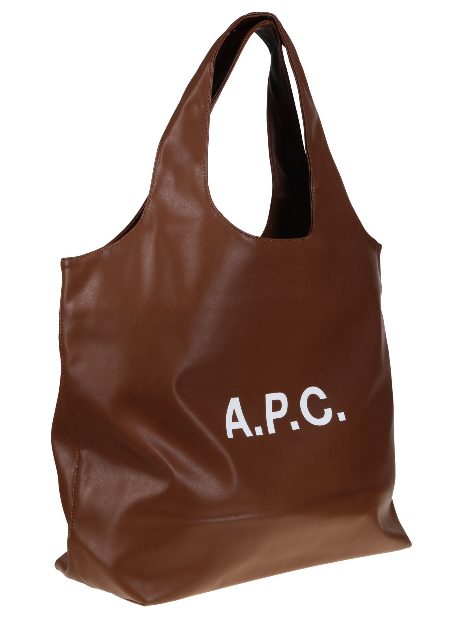 A.P.C. Tote Ninon CAD HAZELNUT• Michele Inzerillo Moda Lusso