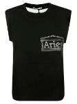 Picture of Aries | Diamante Slash Back Shrunken Vest