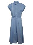 Picture of Woolrich | Pintuck Chambray Dress