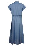 Picture of Woolrich | Pintuck Chambray Dress