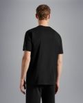 Picture of Paul & Shark | T-Shirt In With Shark Application And Writing