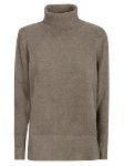 Picture of Rrd - Roberto Ricci Designs | Velvet Vent Turtleneck Wom Knit