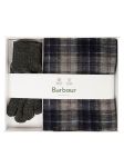 Picture of Barbour | Tartan Scarf Glove Gift Set