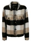 Picture of Woolrich | Fringe Trim Check Overshirt