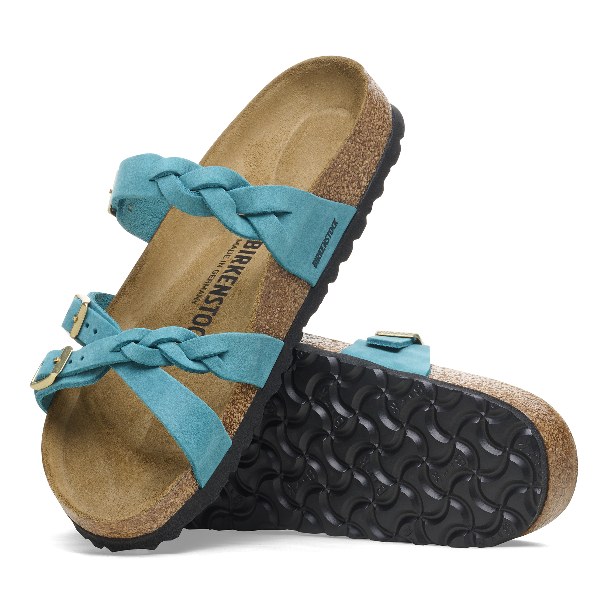 Birkenstock Franca Braided Biscay Bay BISCAY BAY• Michele