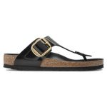 Picture of Birkenstock | Gizeh Big Buckle Shine Black