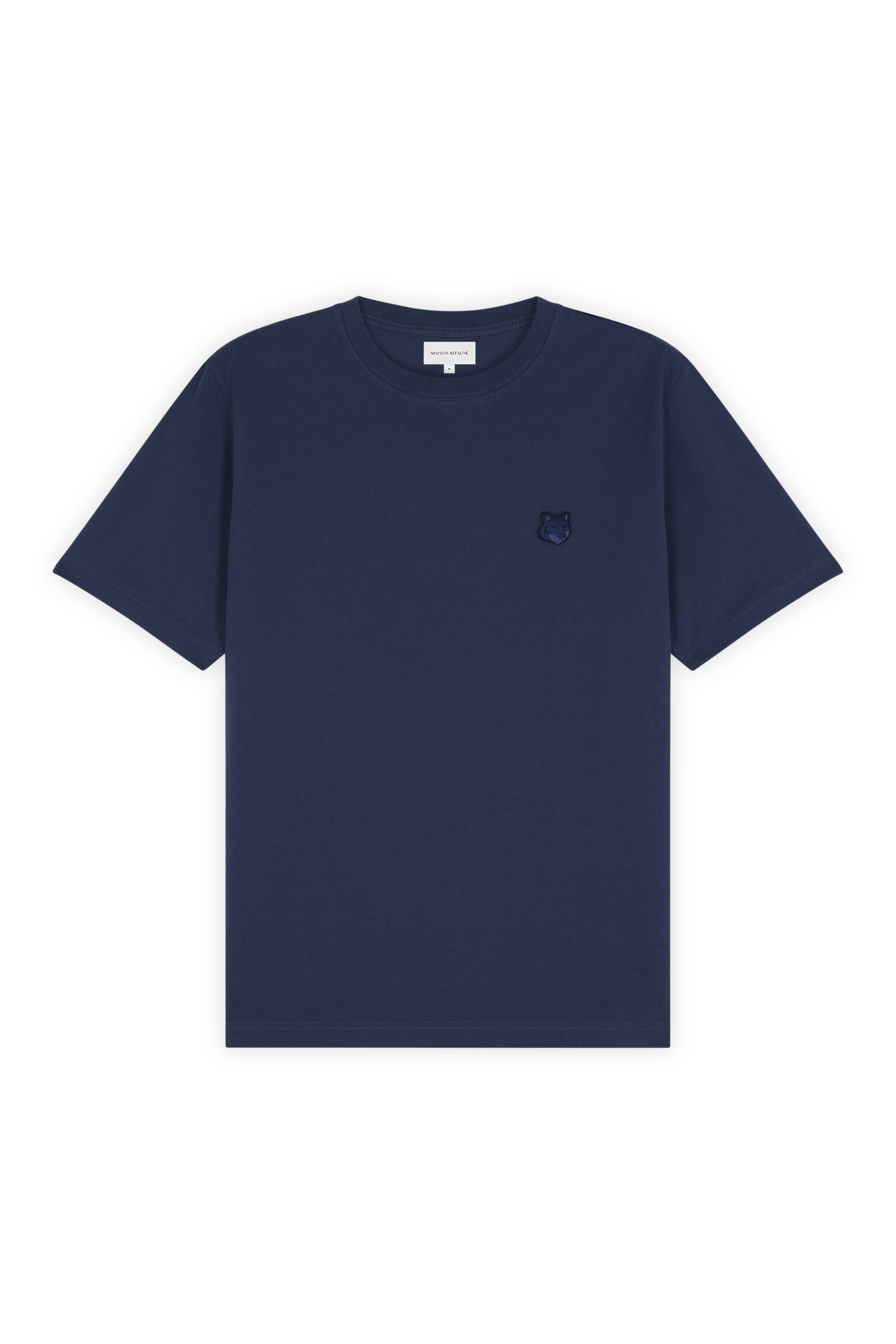 Picture of Maison Kitsune | Bold Fox Head Patch Comfort Tee Shirt