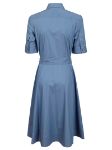 Picture of Lauren Ralph Lauren | Finnbarr Short Sleeve Casual Dress