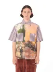 Picture of Rassvet | Rassvet Kyler Striped Shirt Woven