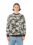 Picture of Rassvet | Roses All Over Print Crewneck Sweatshirt Knit