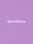 Immagine di Sporty&Rich | Serif Logo Embroidered Gym Shorts
