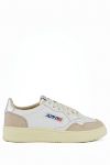 Immagine di Autry | Medalist Low Leat Suede Wht Silver