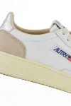 Immagine di Autry | Medalist Low Leat Suede Wht Silver