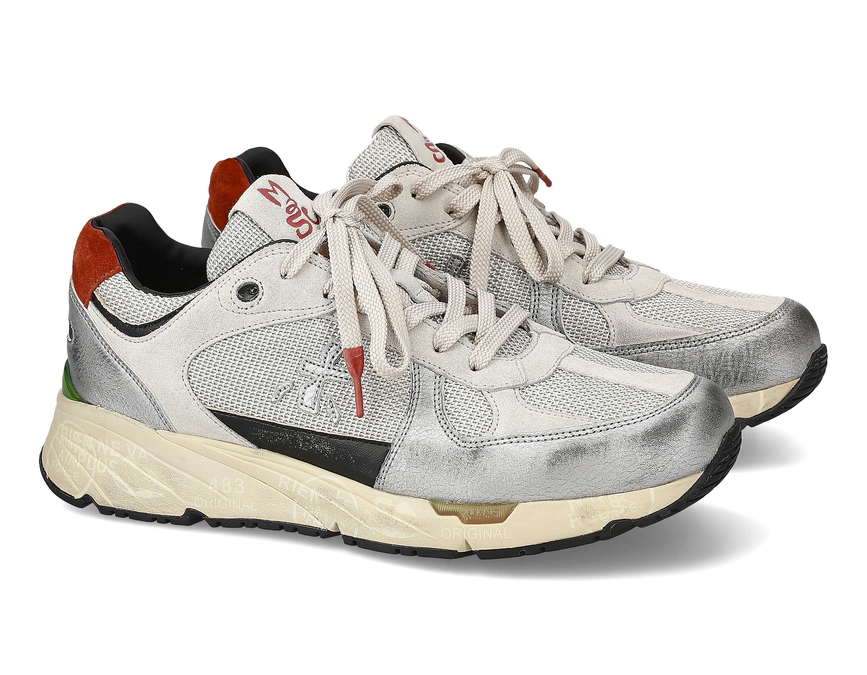 Premiata Mase VAR 6876 SILVER• Michele Inzerillo Women's