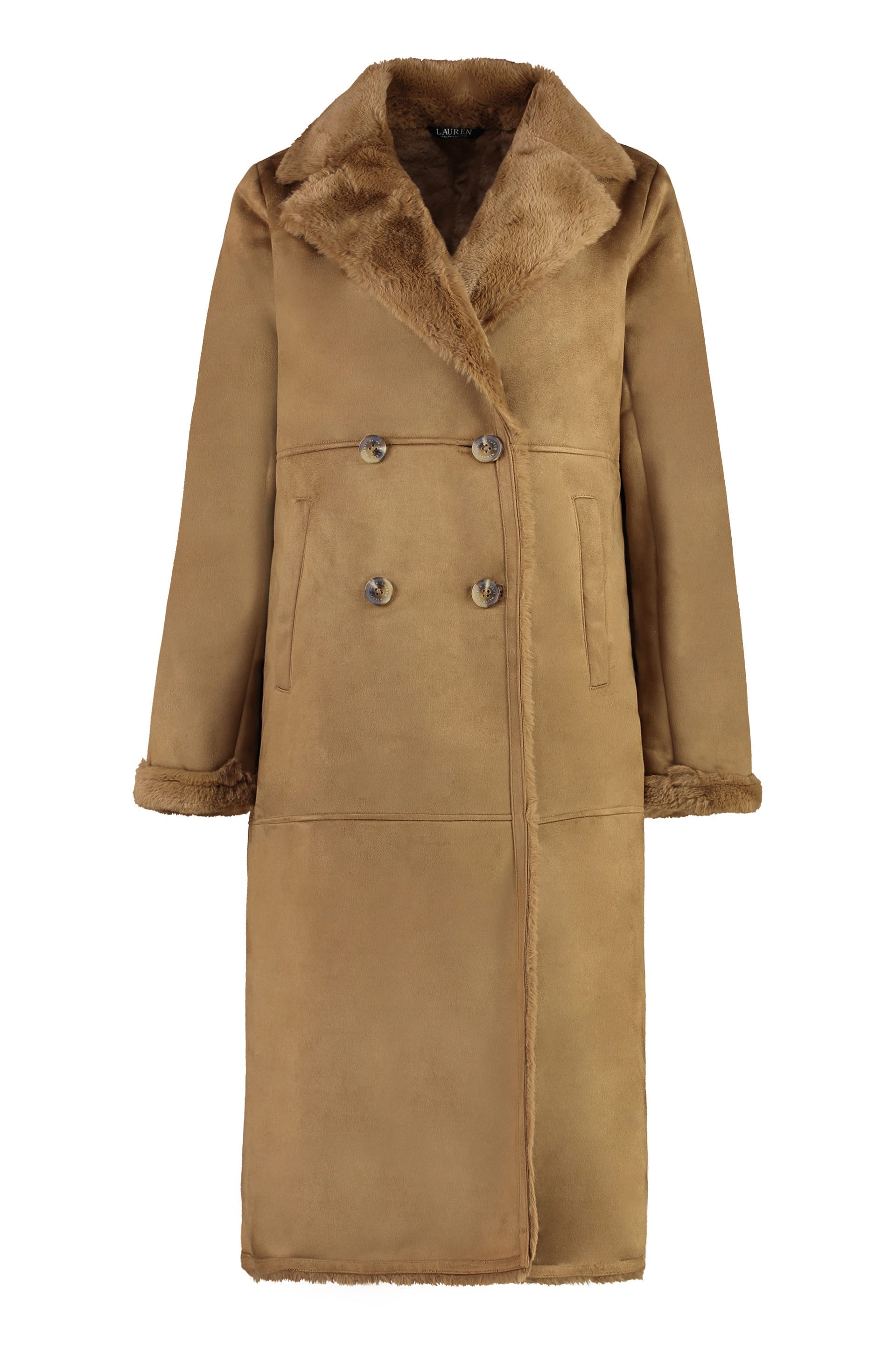 Lauren Ralph Lauren F Shrlg Db42 Unlined Coat CAMEL• Michele