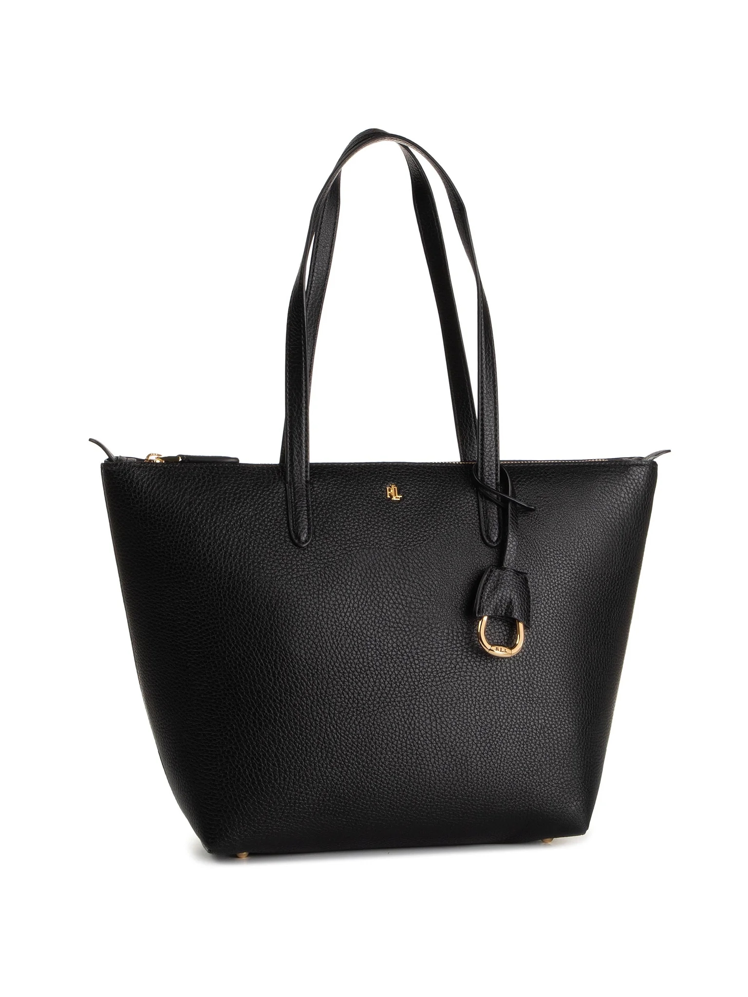 Lauren Ralph Lauren Keaton 26 Tote Small BLACK• Michele Inzerillo