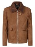 Picture of Valstar | Suede Zip Jacket Shearling Collar