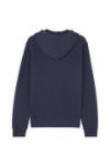 Picture of Maison Kitsune | Bold Fox Head Patch Comfort Zipped Hoodie