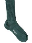 Picture of Bresciani | Long Ribbed Socks In Wool