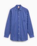 Immagine di Sky High Farm Workwear | Unisex Striped Button Down Shirt Woven