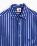 Immagine di Sky High Farm Workwear | Unisex Striped Button Down Shirt Woven